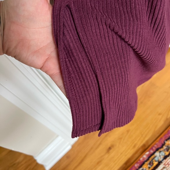 Old Navy Maternity Ribbed Mock Neck Sweater Dress - Picture 3 of 4